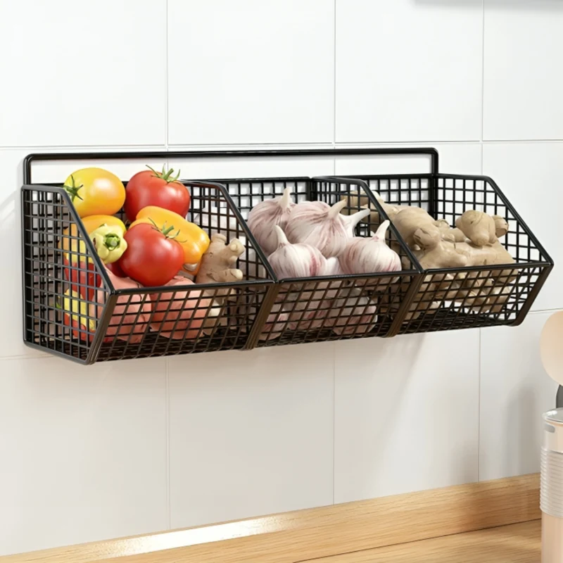 Wandmontiertes Zwiebel-Ingwer-Regal™ | Stilvolles Küchenregal für Ordnung