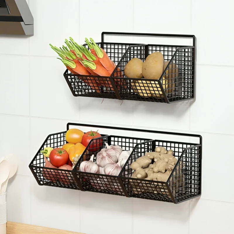 Wandmontiertes Zwiebel-Ingwer-Regal™ | Stilvolles Küchenregal für Ordnung