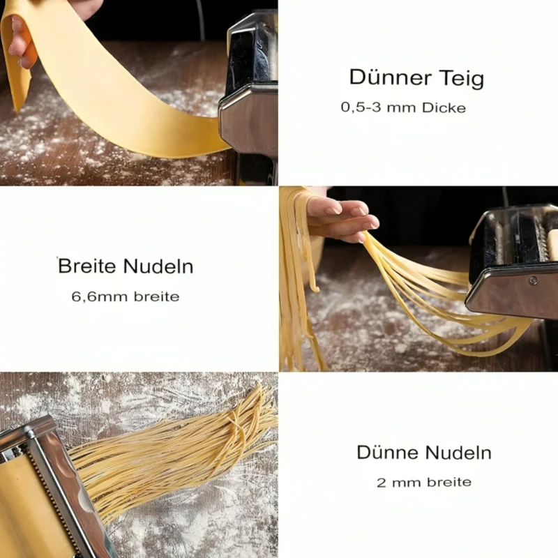 Nudelmaschine mit Rollen™ | Perfekte Pasta wie in Italien