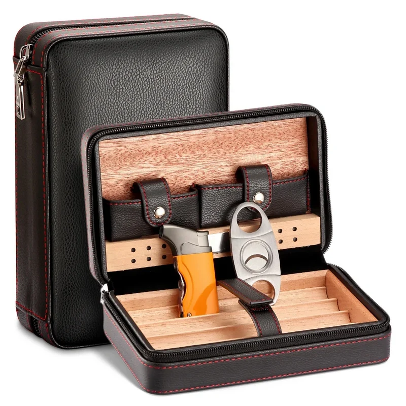 Tragbare Humidor-Zigarrenbox™ | Luxuriöser Genuss für Zigarrenliebhaber