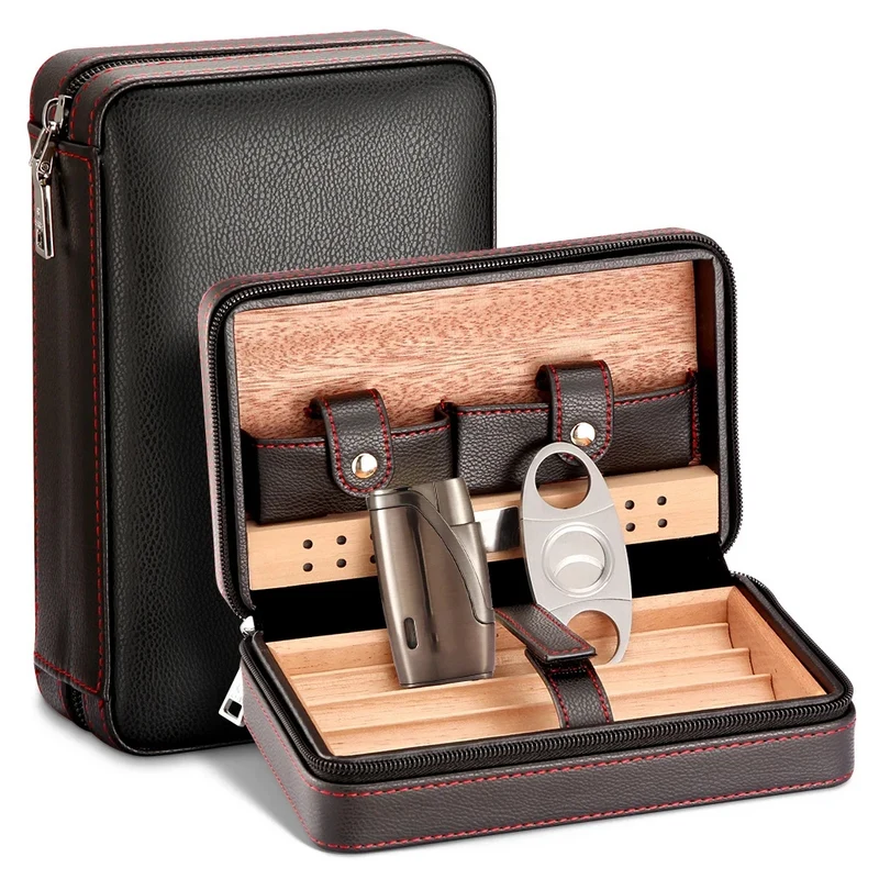 Tragbare Humidor-Zigarrenbox™ | Luxuriöser Genuss für Zigarrenliebhaber