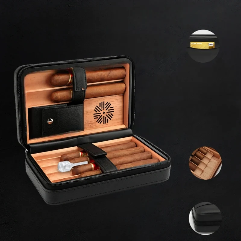 Reise-Zigarren-Humidor™ | Luxuriöser Reise-Zigarre-Humidor