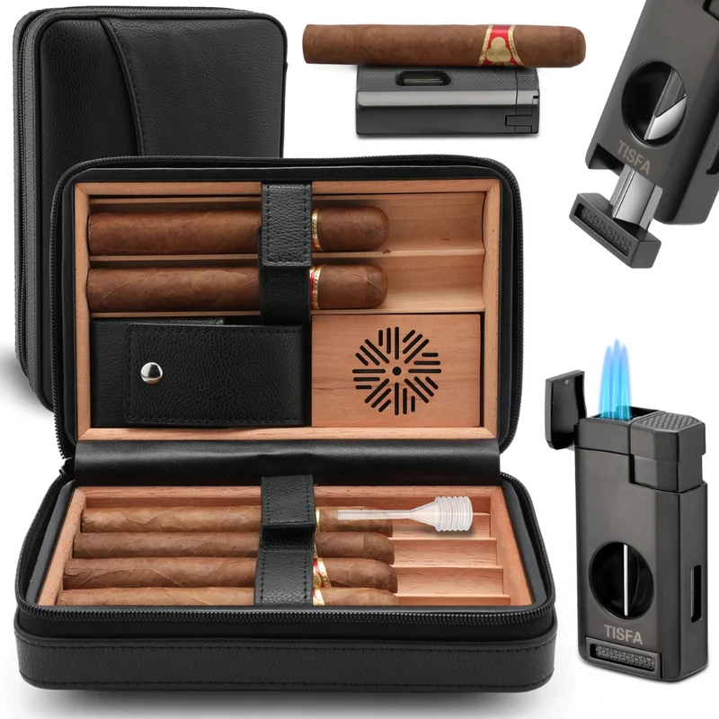 Reise-Zigarren-Humidor™ | Luxuriöser Reise-Zigarre-Humidor