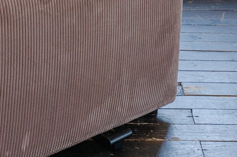 KAWOLA Armlehne / Rückenlehne MIA Cord taupe