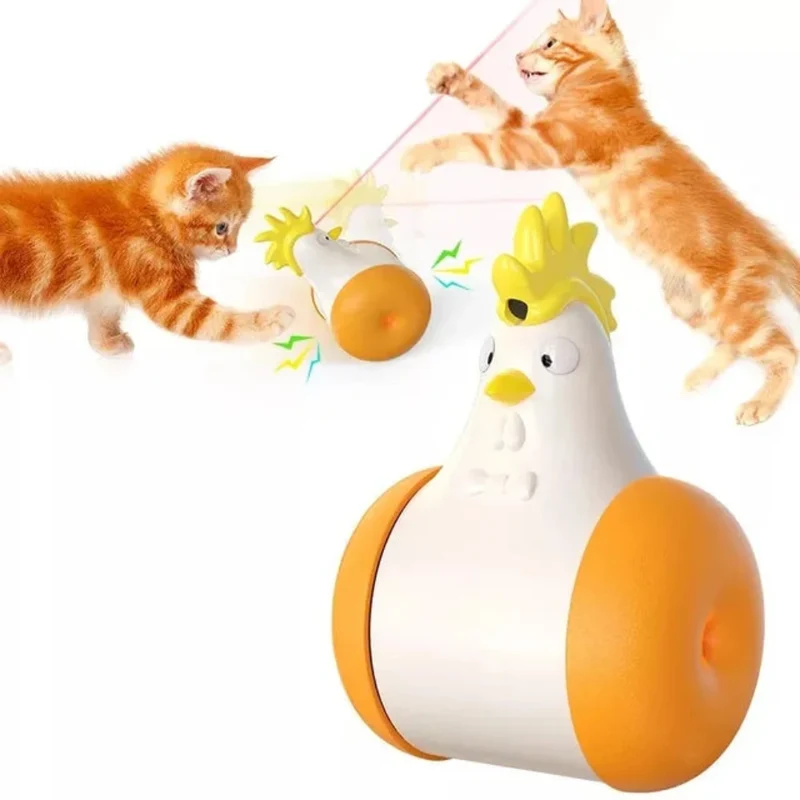 Lustige Emulation™ | Interaktives Hühner-Spielzeug für Katzen