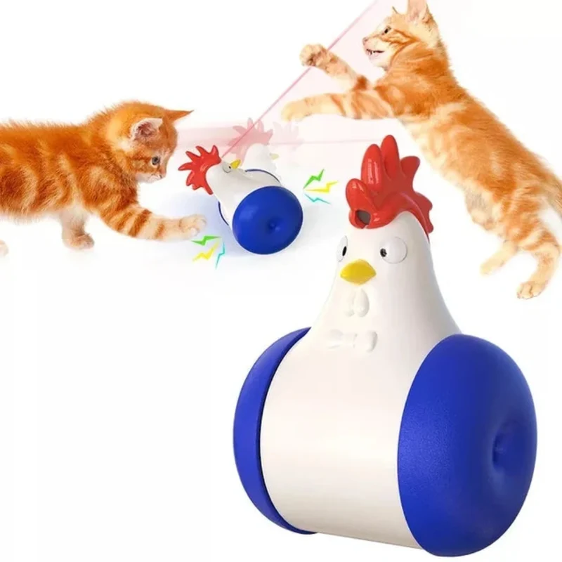 Lustige Emulation™ | Interaktives Hühner-Spielzeug für Katzen