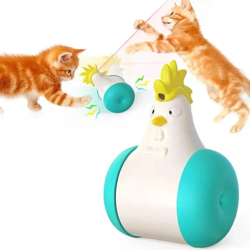 Lustige Emulation™ | Interaktives Hühner-Spielzeug für Katzen