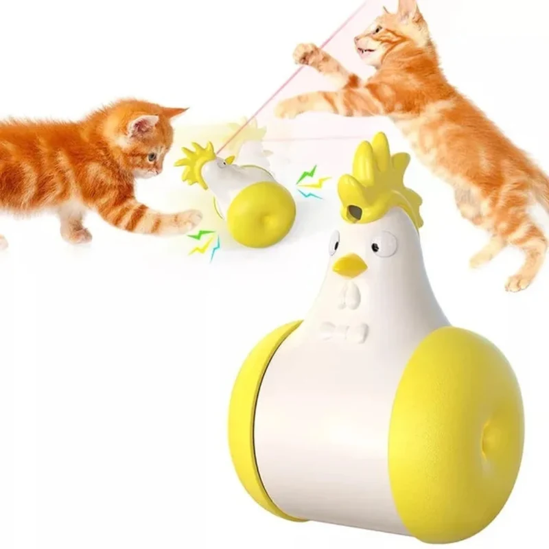 Lustige Emulation™ | Interaktives Hühner-Spielzeug für Katzen