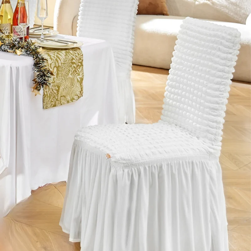 VEVOR 4 Stück Stretch™ | Elegante Stuhlhussen für Events