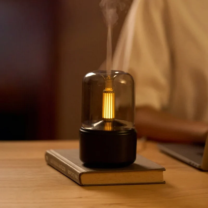 Tragbare Luftkerze™ | Beruhigender Aroma-Diffuser mit Licht