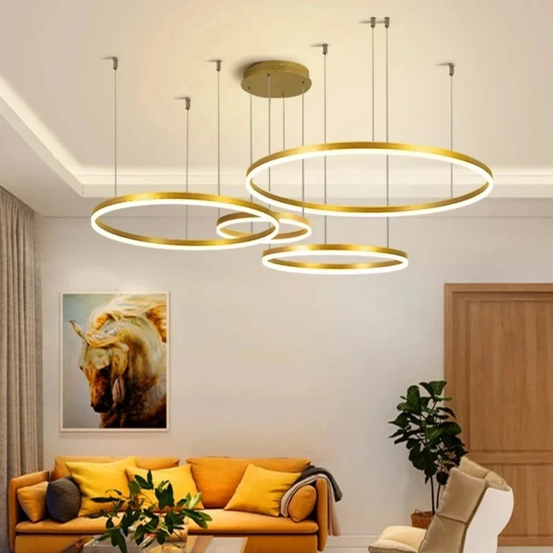 Moderner Kronleuchter™ | Eleganter, energieeffizienter LED-Deckenleuchter