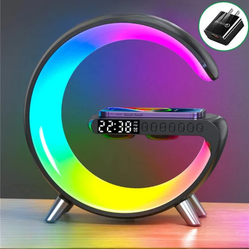 15W RGB-LED-Lampe™ | Vielseitige Lade- und Entertainment-Station