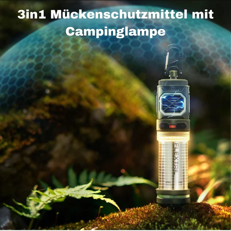 BrightCamp™ | 3-in-1 Mückenabwehrmittel