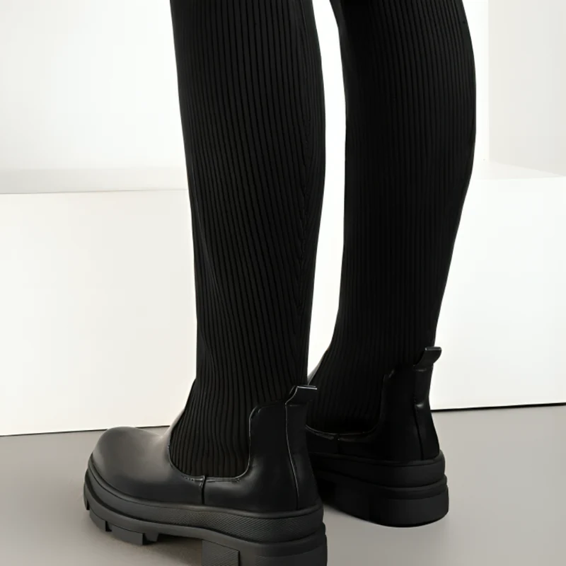 PlushPace™ | Damen Stiefel mit dicker Sohle