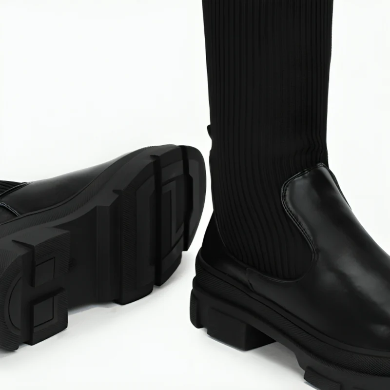 PlushPace™ | Damen Stiefel mit dicker Sohle