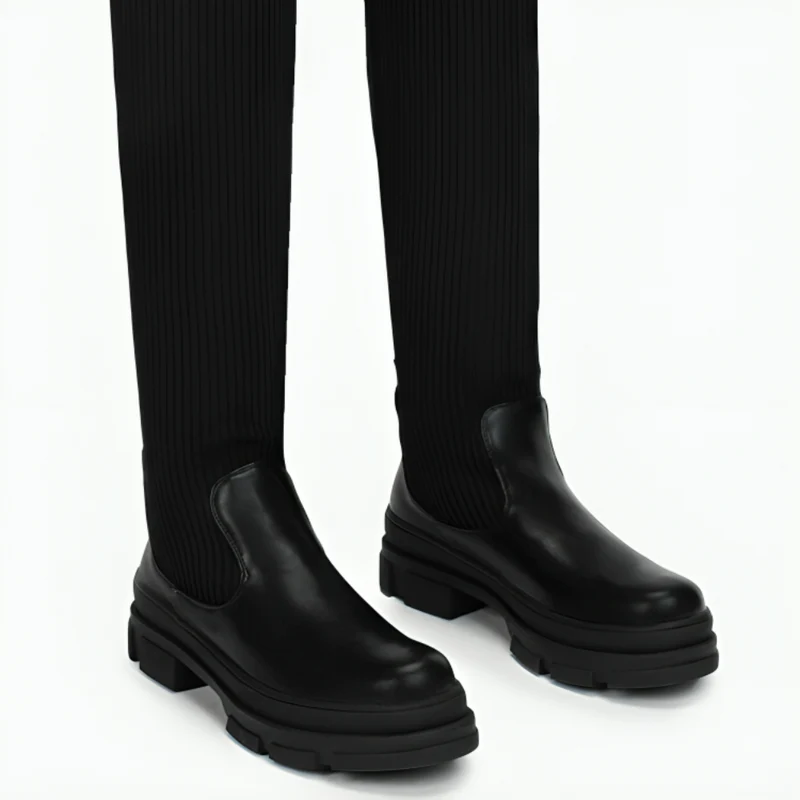 PlushPace™ | Damen Stiefel mit dicker Sohle