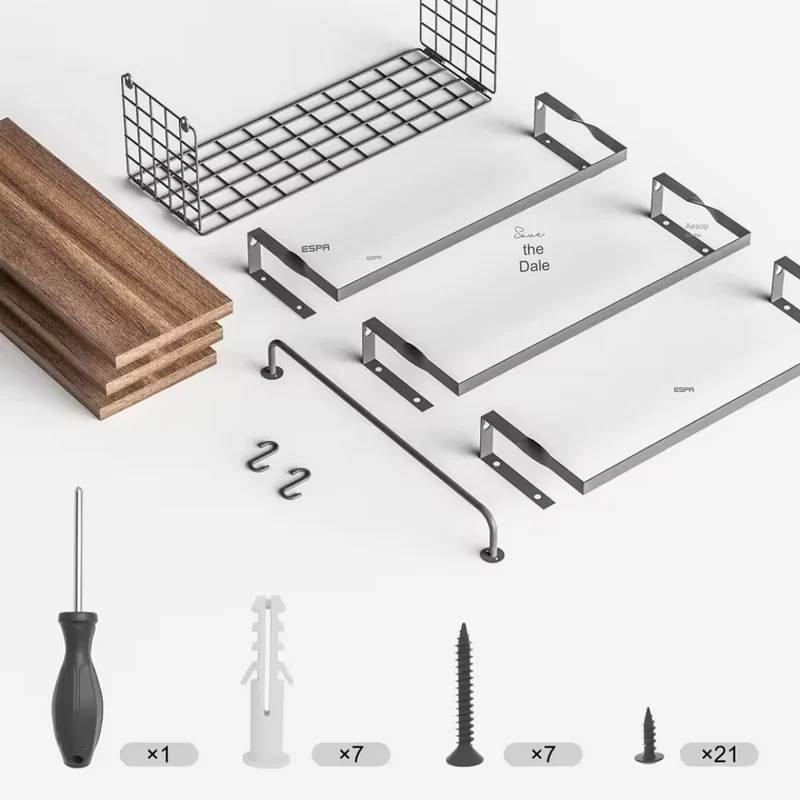 Schweberegale aus Holz™ | Schwebende Holzregale für dein Zuhause