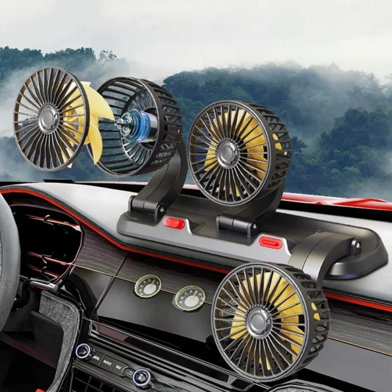 Ventilator für Auto mit drei™ | Effektive Kühlung für unterwegs