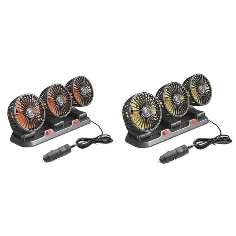 Ventilator für Auto mit drei™ | Effektive Kühlung für unterwegs