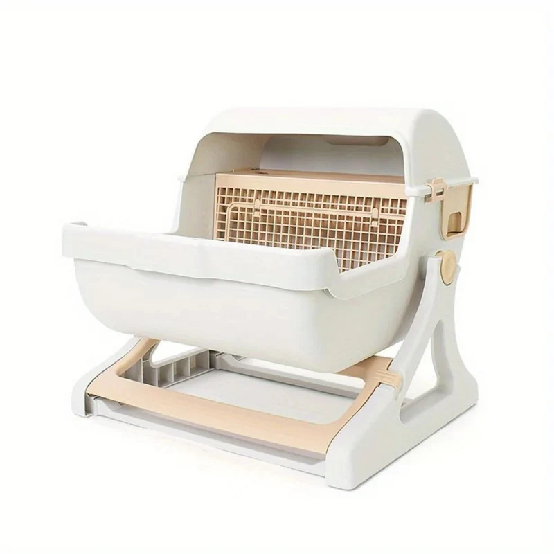 Katzen-Toiletten-Trainingsset™ | Luxuriöses, selbstreinigendes Katzenklo