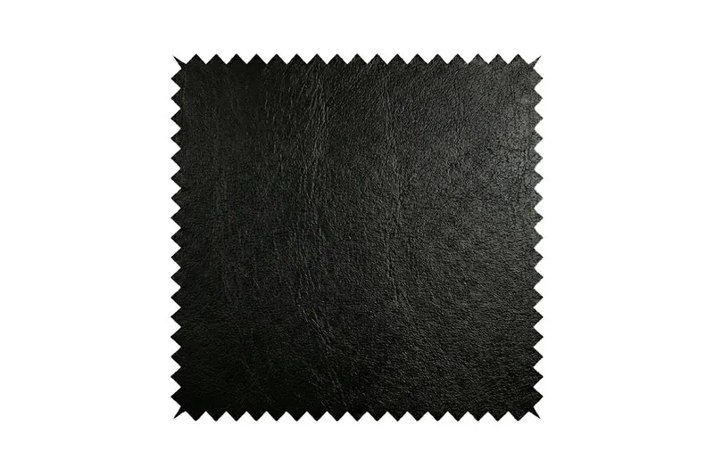 KAWOLA Relaxsessel FERREIRA Drehsessel Leder schwarz mit Hocker