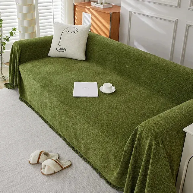 Sofadecke abdecken™ | Luxuriöser, gemütlicher Sofabezug