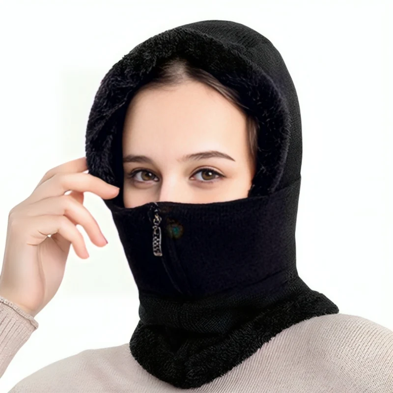 WinterShield™ | Gestrickter Kapuzenprotektor