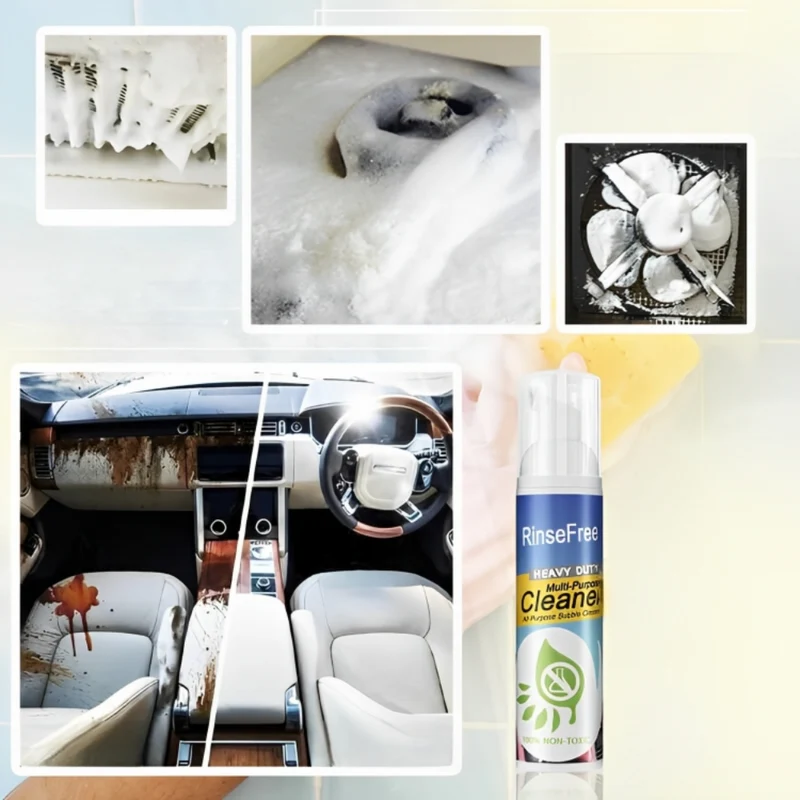 QuickClean™ Blitzsauber mit Schaumtechnologie