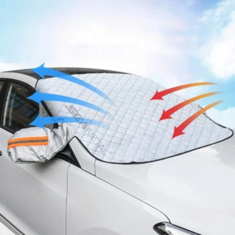 Auto-Schneeschild™ | Magnetischer Schneeschutz – Zeit sparen