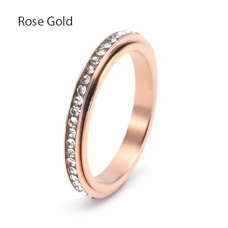 Fity™ | Moissanit Spinner Ring