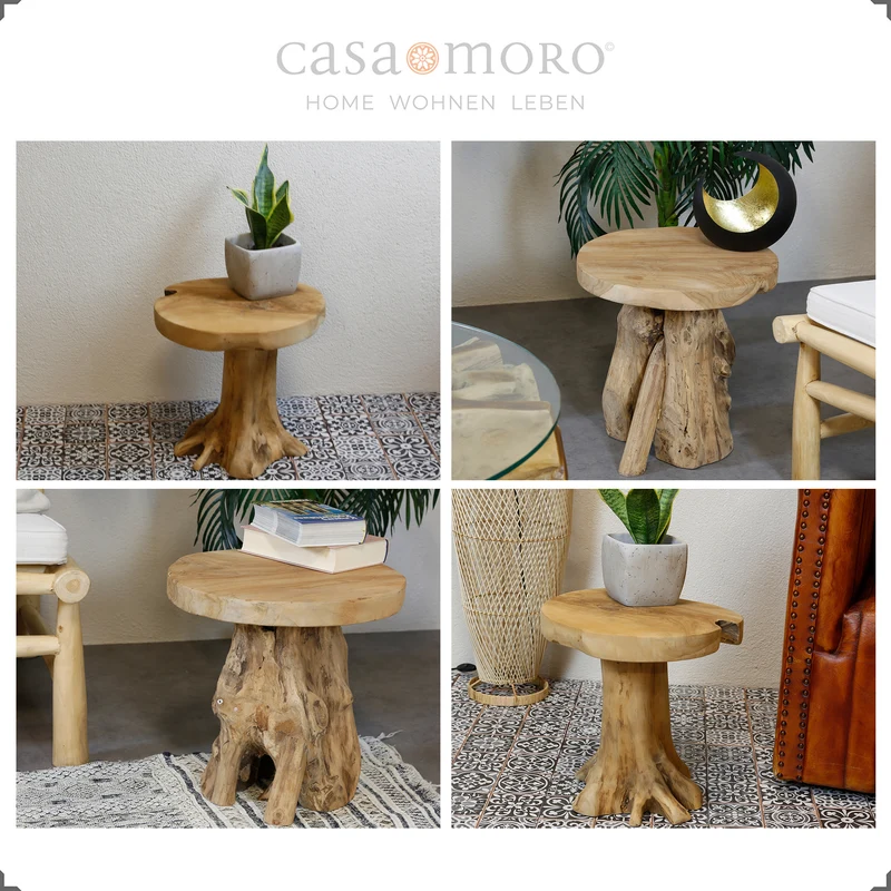 Beistelltisch Holz - Pflanzenständer