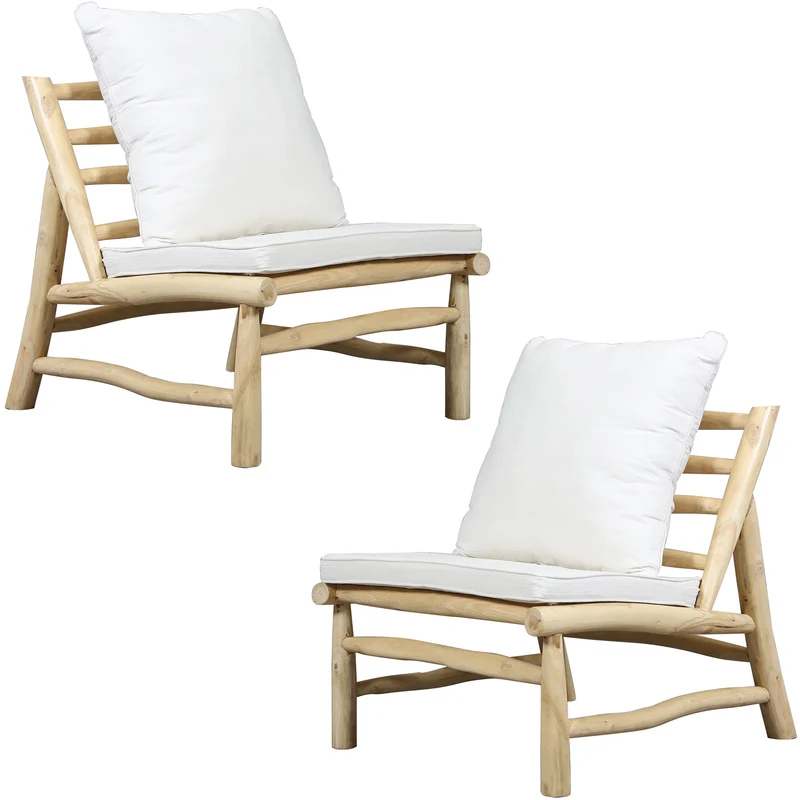 Sessel 2er Set – Lounge für Outdoor & Indoor