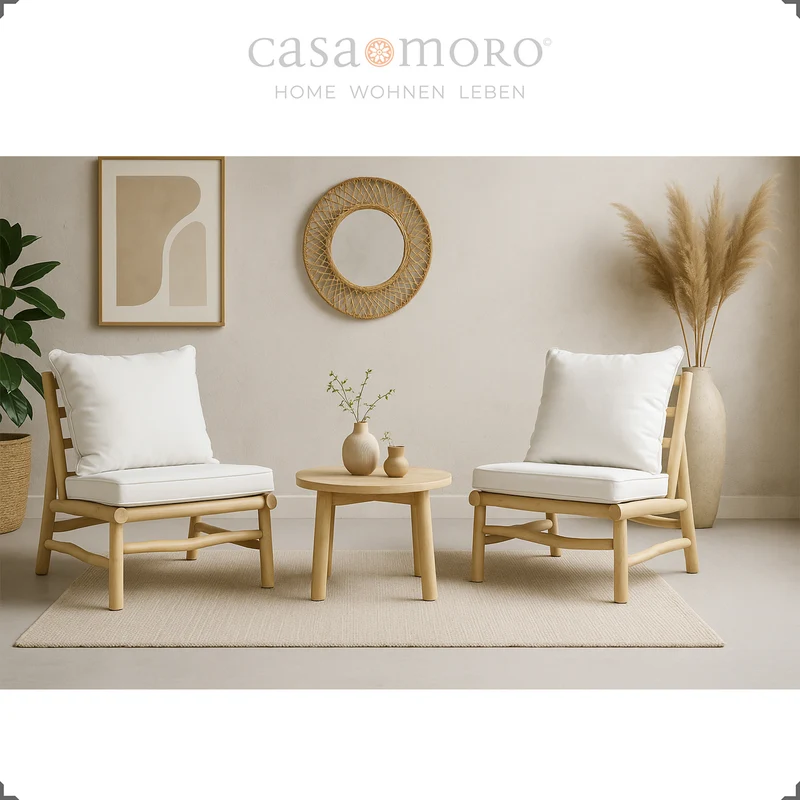 Sessel 2er Set – Lounge für Outdoor & Indoor
