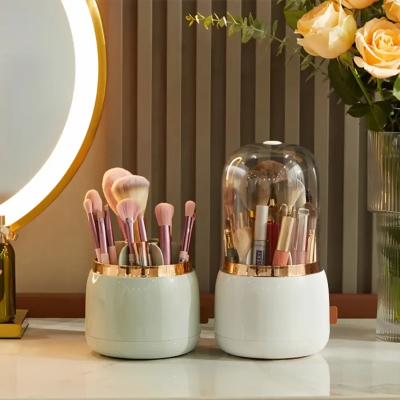 SpinChic™ | 360° rotierender Makeup-Pinsel-Organisator