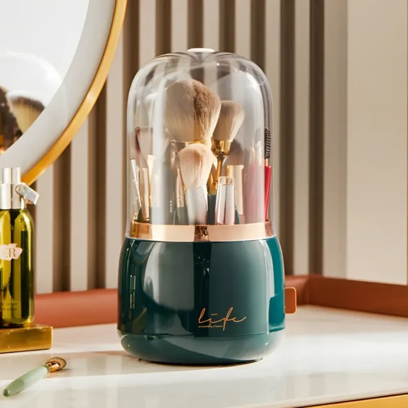 SpinChic™ | 360° rotierender Makeup-Pinsel-Organisator