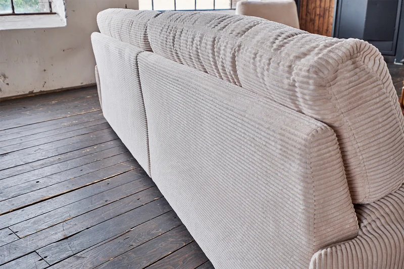 KAWOLA Sofa CINE XXL-Sofa 3-Sitzer Cord braun