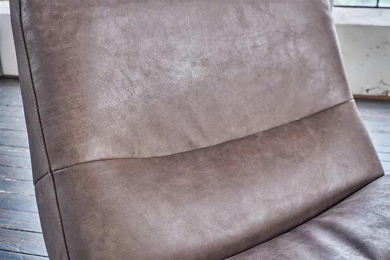 KAWOLA Sessel CINE Relaxsessel elektrisch verstellbar Leder taupe