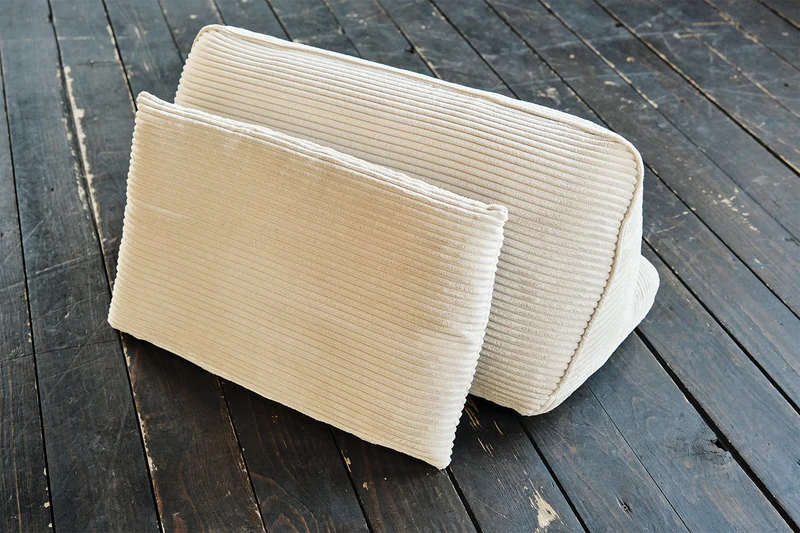 KAWOLA Modulsofa WIOLO SOFT 6 Module 6 Rückenkissen Cord cremeweiß