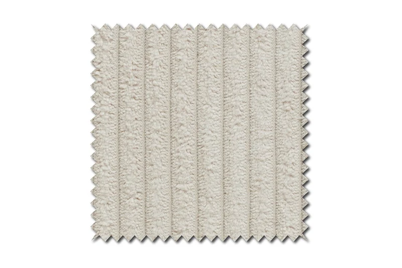 KAWOLA Sofa CELESTE 4-Sitzer Cord cremeweiß