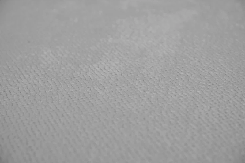 KAWOLA Sofa VALAR Ecksofa Stoff silber Recamiere rechts