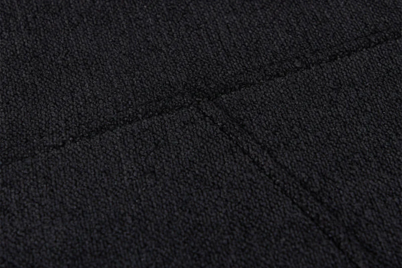 KAWOLA Sofa GARBO Designsofa Stoff schwarz