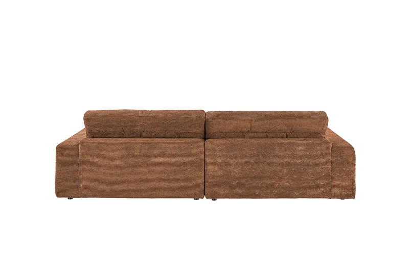 KAWOLA Sofa LANA Ecksofa Cord rost