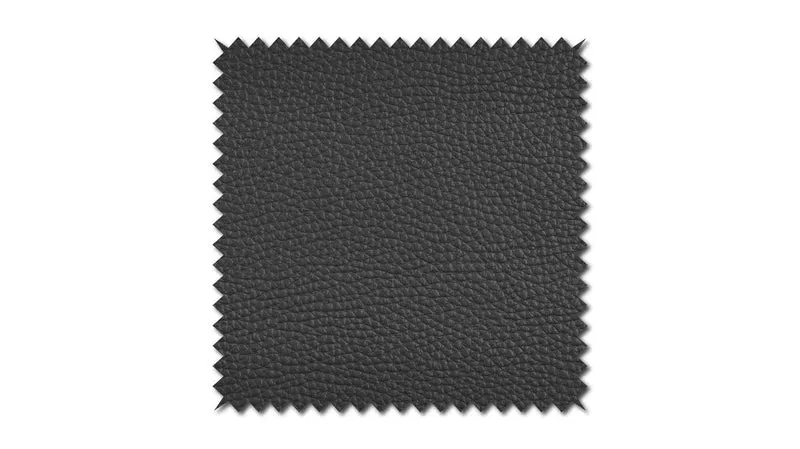KAWOLA Big Sofa PALACE 3-Sitzer mit Sitztiefenverstellung Leder schwarz