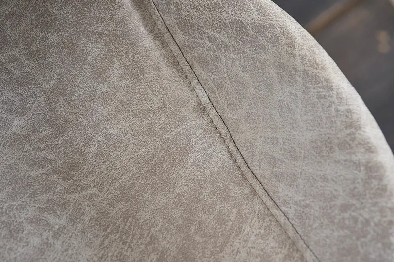 KAWOLA Stuhl "ZAJA Square" Esszimmerstuhl Microfaser creme