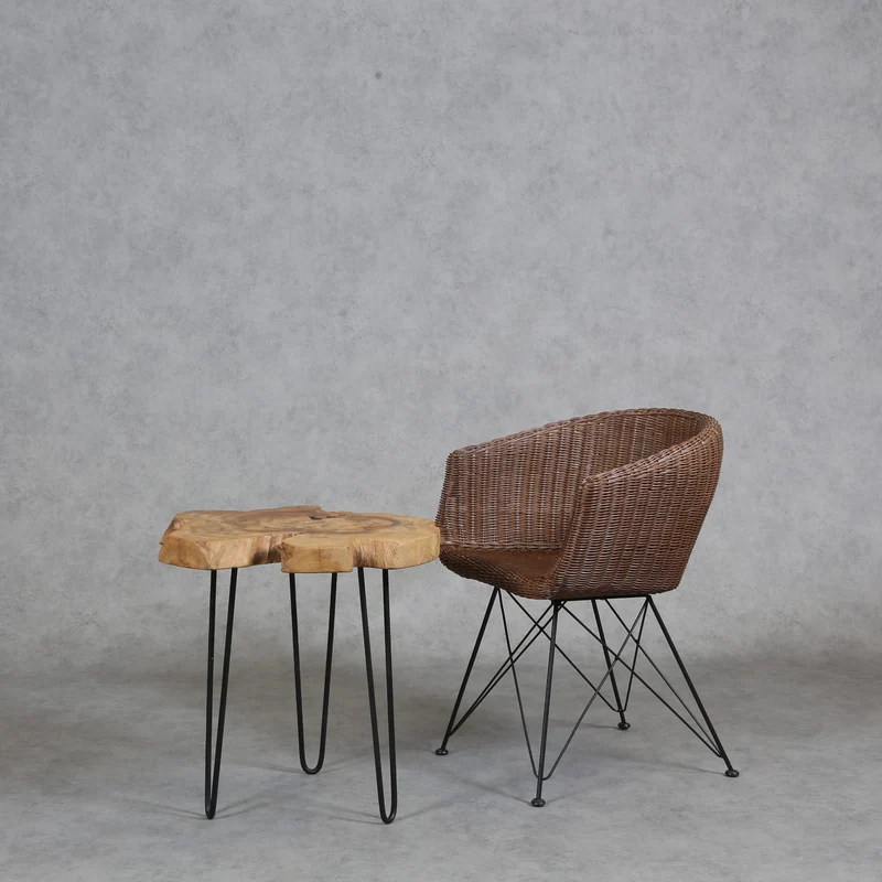 Echt Rattan Sessel Paris