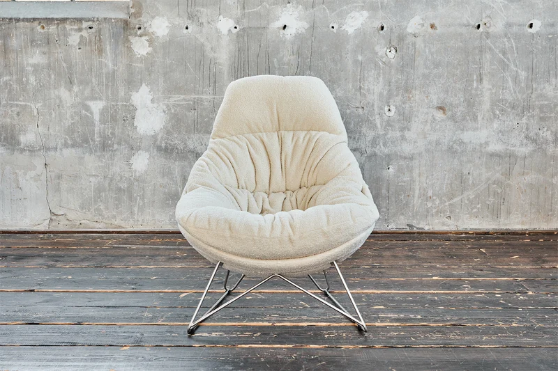KAWOLA Sessel AVON Relaxsessel Stoff beige