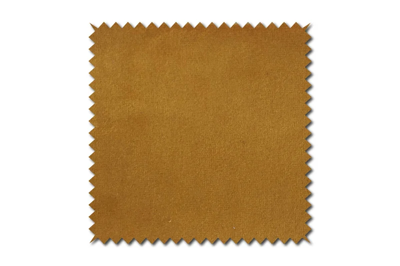 KAWOLA Stoffmuster Velvet curry