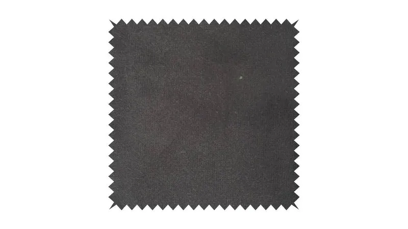 KAWOLA Sessel LOTTE Ohrensessel velvet stone mit Hocker