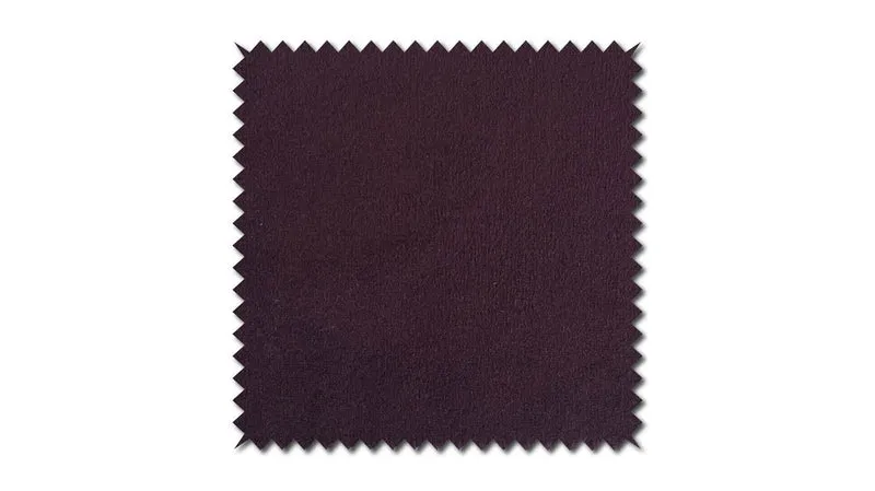 KAWOLA Sessel LOTTE Ohrensessel velvet purple mit Hocker