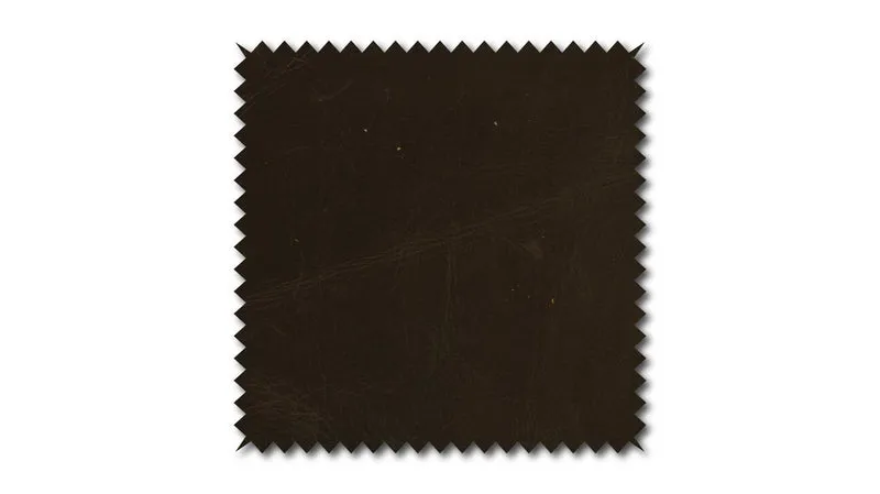 KAWOLA Stoffmuster Leder schwarz